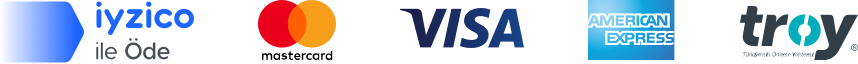 iyzico ile güvenli ödeme — Visa, Mastercard